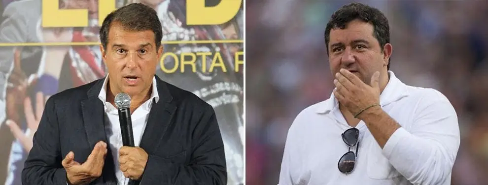 Un crack de Raiola es rechazado por Laporta: se lo lleva a otro lado
