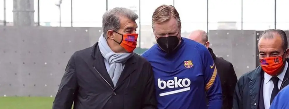Joan Laporta pacta el contrato con el sustituto de Ronald Koeman