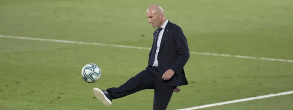 Zinedine Zidane descarta el fichaje de un crack de La Liga Santander