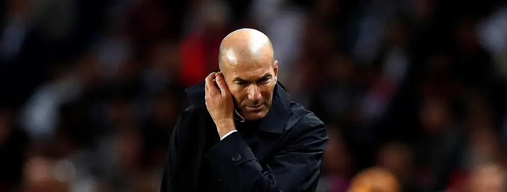 Sentenciado en el Madrid-Elche: Zidane le abre la puerta de salida