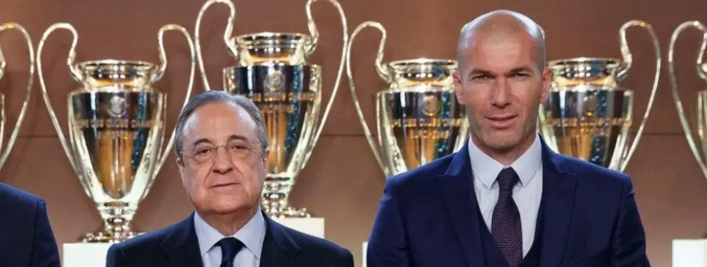 Florentino Pérez tiene decidido al sustituto de Zidane si deja el club