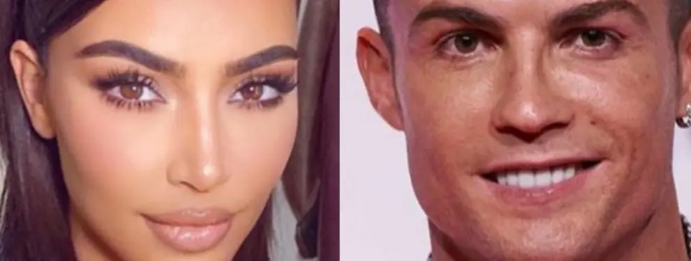 kim kardashian and cr7