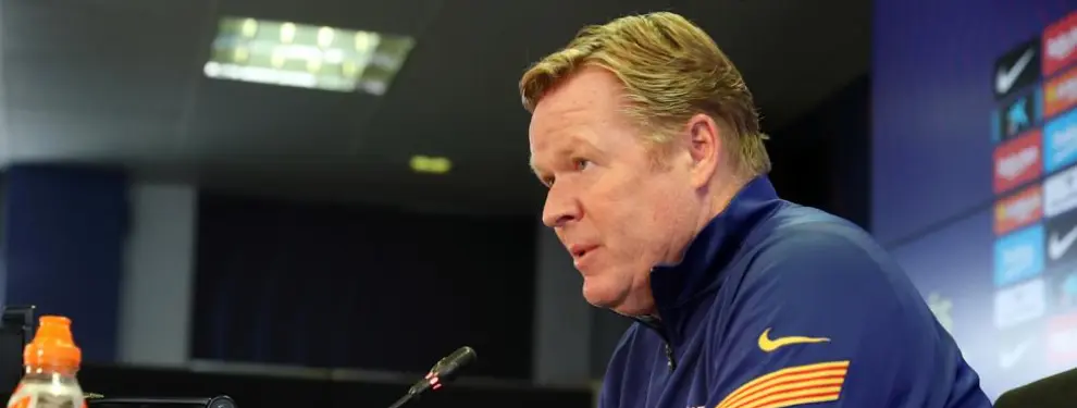 Ronald Koeman lo ve con buenos ojos: opción gratis para el ataque culé