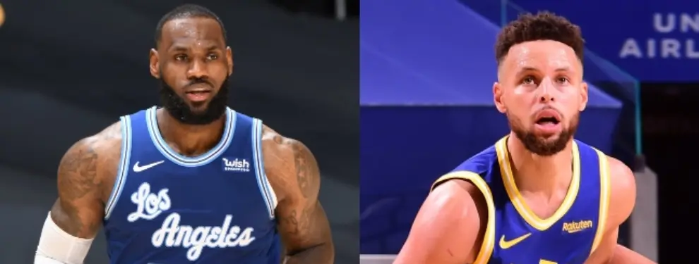 Pelea entre Stephen Curry, LeBron James y ahora Boston por 2 All Star