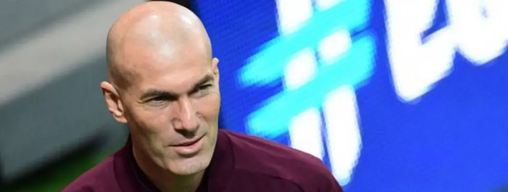 Zinedine Zidane descarta por completo a un delantero galáctico
