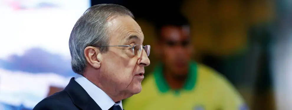 Florentino Pérez piensa en el gran enemigo del Barça para el ‘9’