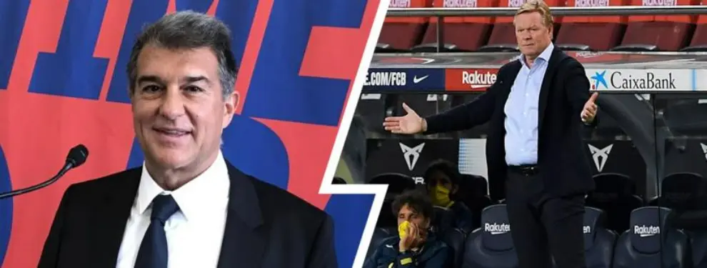 Joan Laporta descarta a uno de los fichajes más deseados por Koeman