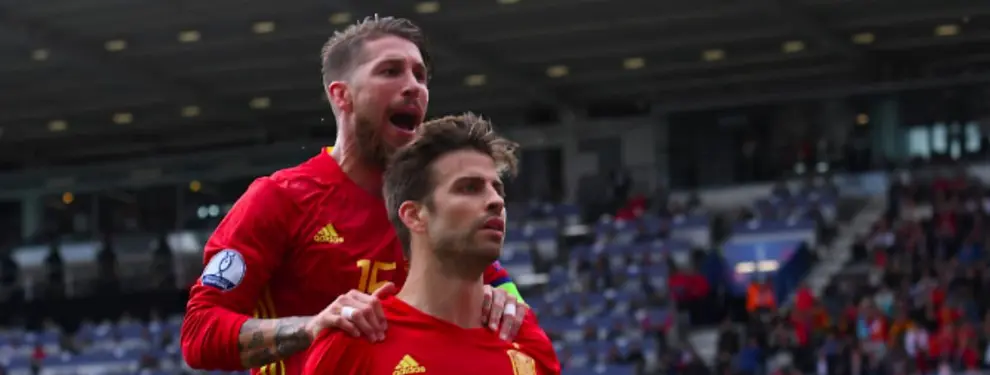 Gerard Piqué envía un mensaje a Sergio Ramos sobre el sorteo Champions