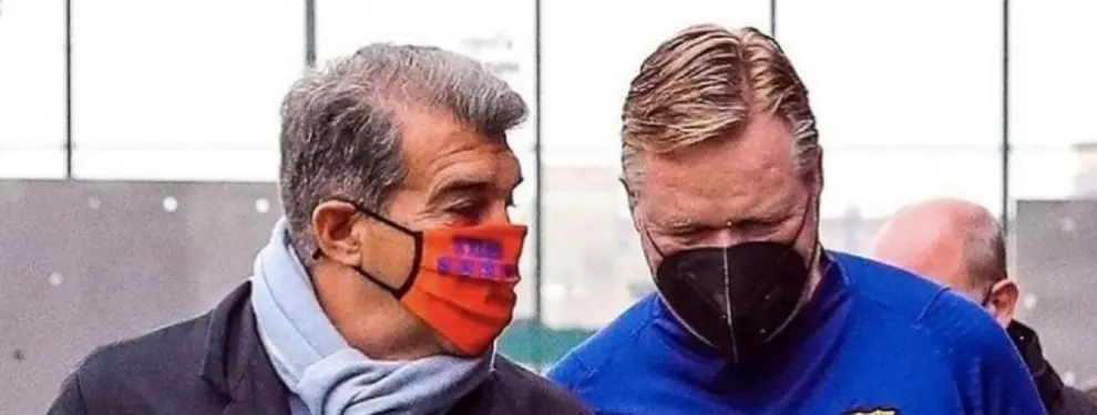 El crack les da la espalda, Koeman y Laporta atónitos