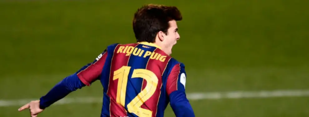 Riqui Puig le dejará su hueco a esta joven promesa del Barça