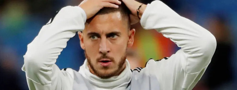 Florentino Pérez tiene salida para Hazard: Cesión con opción a compra