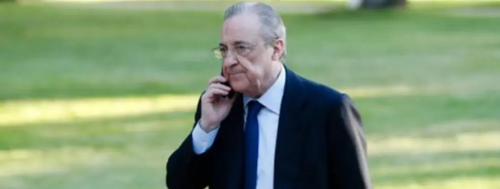 ¡Le pillan negociando con Florentino Pérez! Sorpresa en el Real Madrid