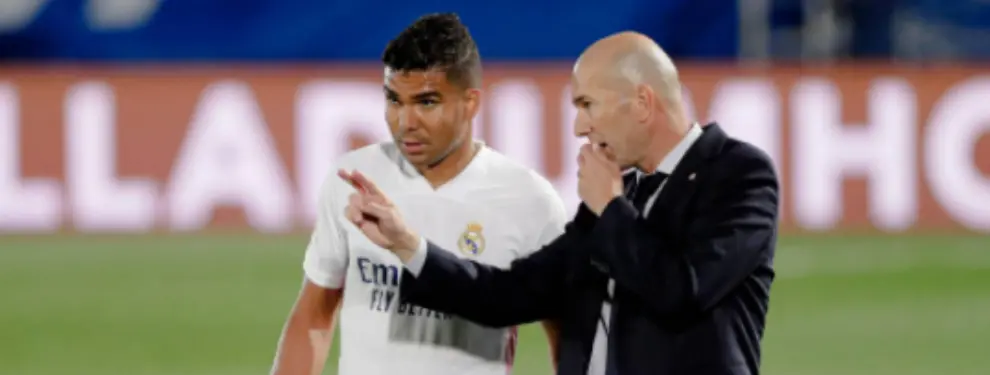 Zidane acelera por el sustituto de Casemiro: a precio de ganga