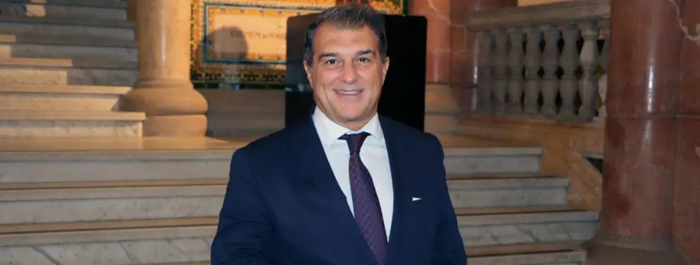 Joan Laporta negocia un intercambio para traer a un centrocampista