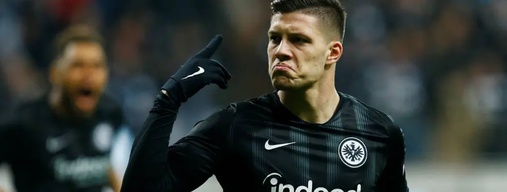 Luka Jovic vuelve a mirar a Chamartín: su condición de regreso es esta