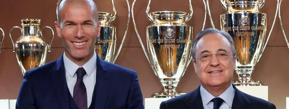 Florentino Pérez rechaza el ofrecimiento de Zidane de un atacante top