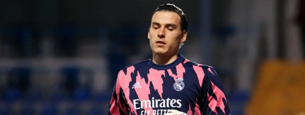 Andriy Lunin ha pedido salir del Real Madrid (y tiene reemplazo)