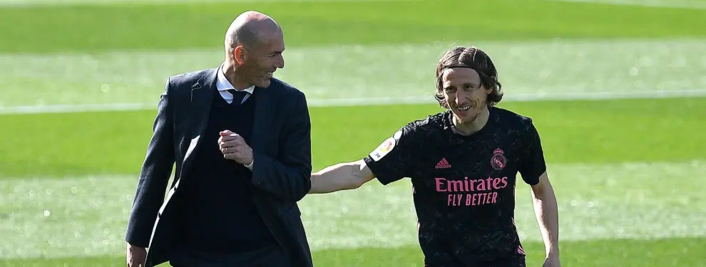 Zidane insiste en el relevo de Luka Modric: clave para la 21-22