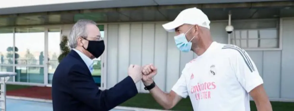 Zidane resuelve su futuro y se lo anuncia a Florentino Pérez: es firme