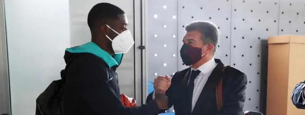 Saltan chispas entre Laporta y Koeman por la venta del crack culé