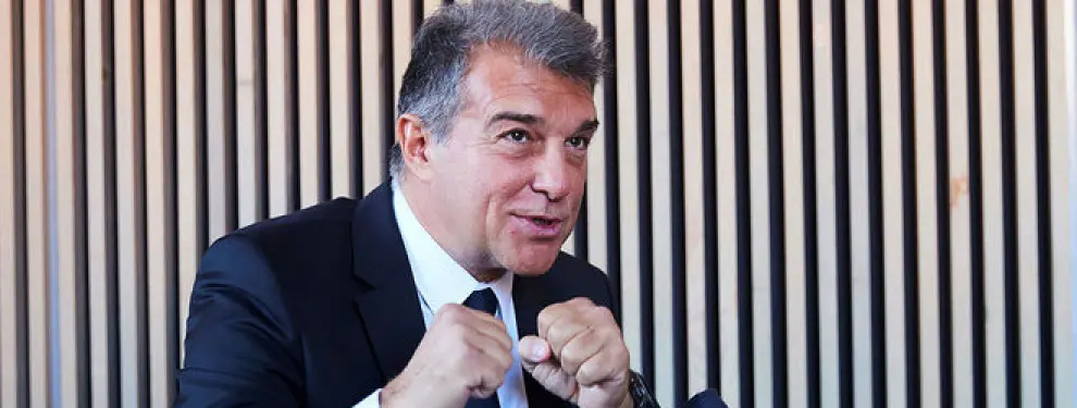 Joan Laporta tiene un tapado para el lateral del Barça en Inglaterra