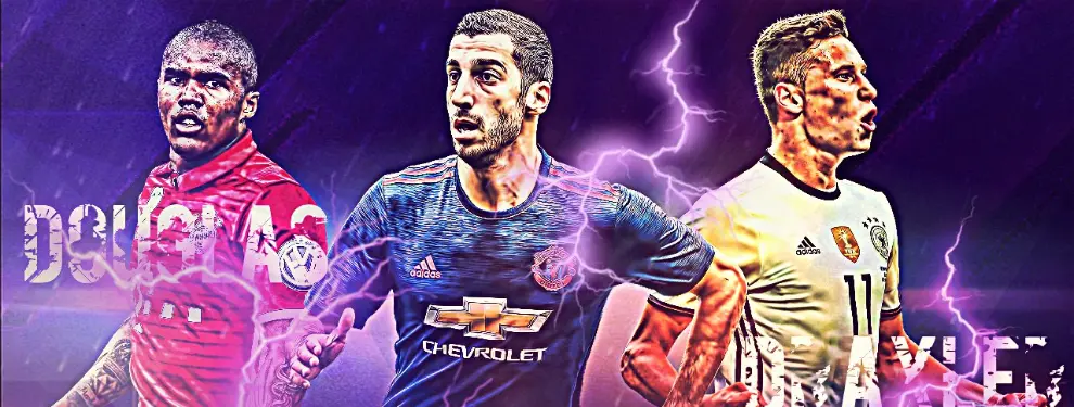 Douglas Costa y Julian Draxler son 2 de las posibles bombas de LaLiga