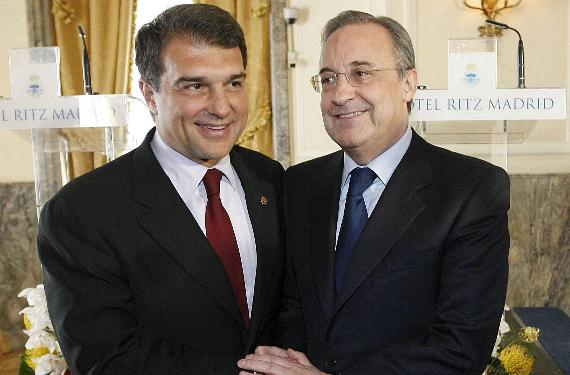 Laporta y Florentino Pérez descartan el fichaje del mismo delantero