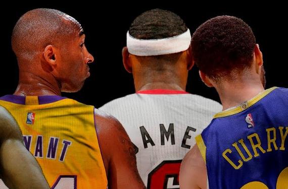 El Big Four y Stephen Curry arrasan el sueño de LeBron James con Kobe