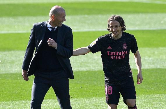 Zidane insiste en el relevo de Luka Modric: clave para la 21-22