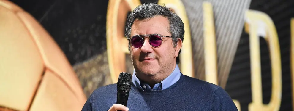 Mino Raiola pacta con Joan Laporta una llegada para el Barça