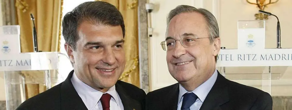 Joan Laporta y Florentino Pérez borran a este zaguero de la agenda