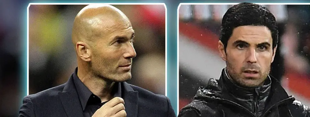 Mikel Arteta le birla a Zidane un fichaje: acabará en el Arsenal