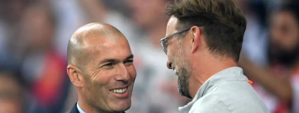 Confesión inédita de Zidane que rompe a Jürgen Klopp: 80 kilos por él