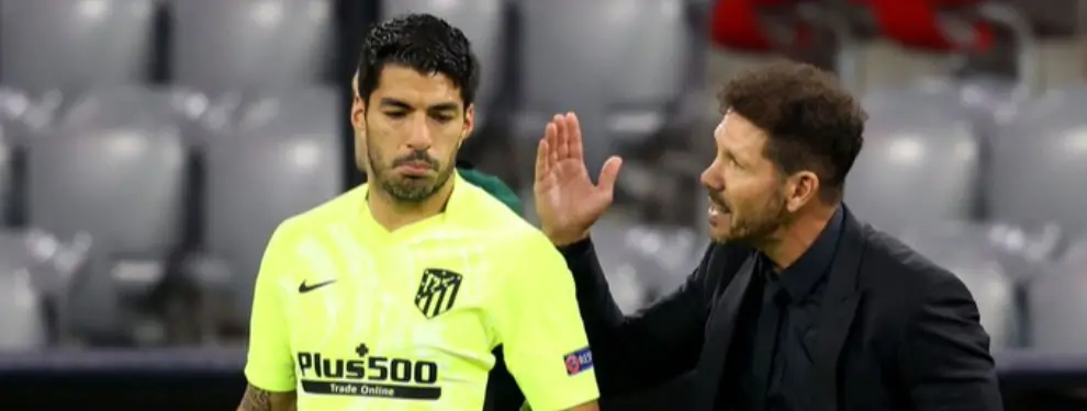 La brecha entre Simeone y Luis Suárez le sitúa en Madrid: hay recambio