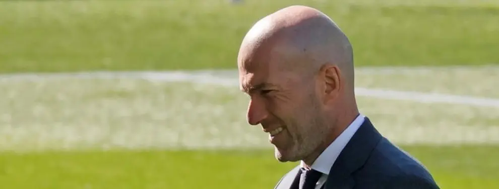 Zinedine Zidane descarta el ofrecimiento de un delantero al Madrid