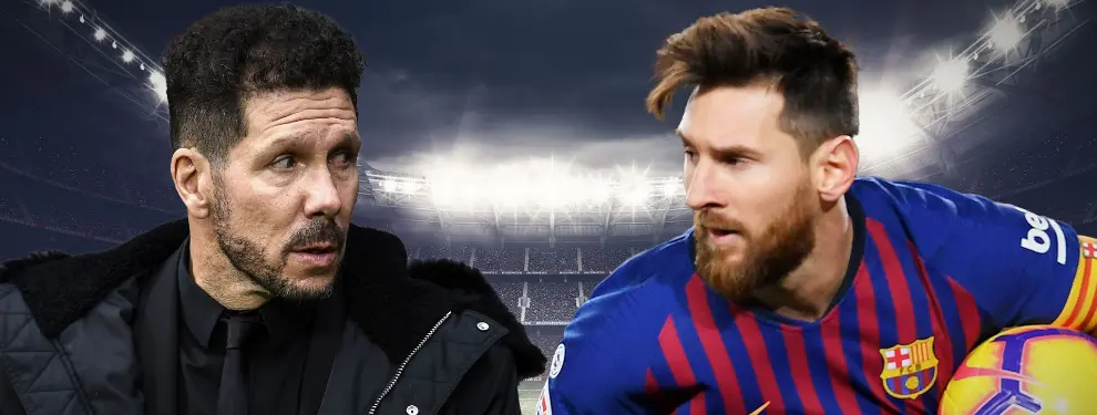 Diego Pablo Simeone acoge a un jugador traicionado por Leo Messi