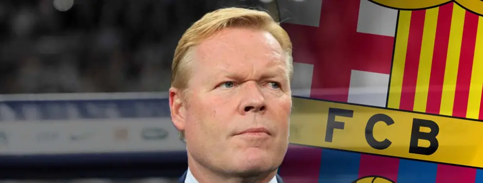 El guardaespaldas de Ronald Koeman se prepara para llegar al Clásico