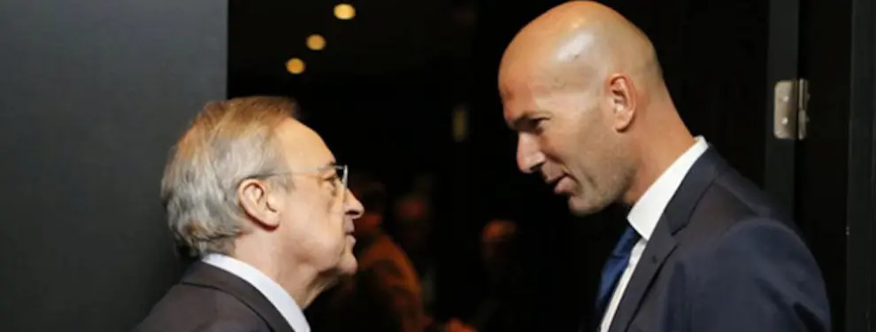 Zinedine Zidane insiste a Florentino Pérez con un antiguo objetivo