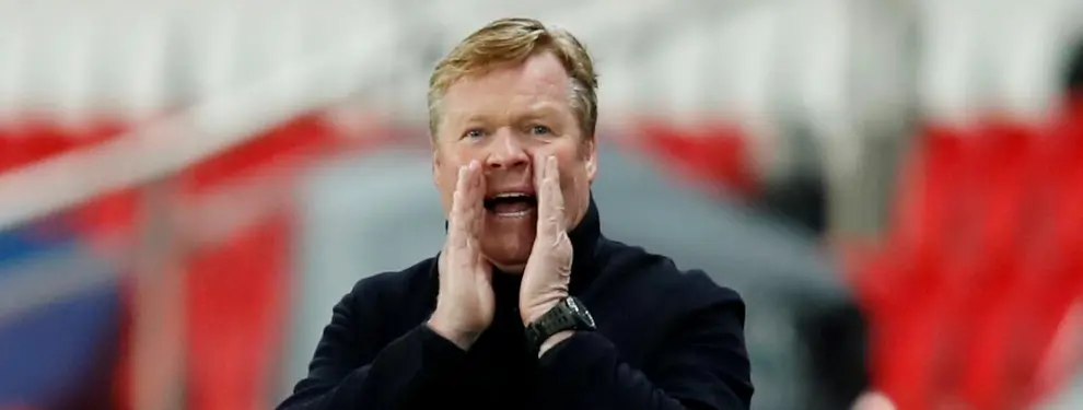 Koeman descarta su fichaje. Laporta le recomendó que lo hiciera