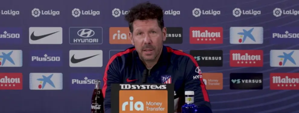 Simeone contacta con un delantero al que también quería el Madrid