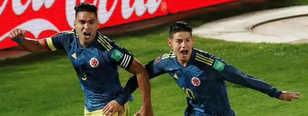 Colombia y James Rodríguez lloran la desdicha de Falcao: no puede ser