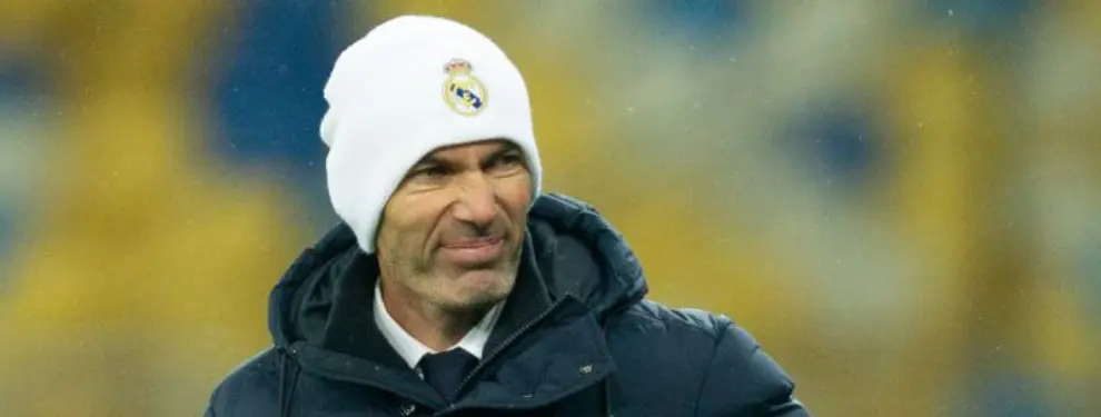 Zinedine Zidane descarta a un futurible del Real Madrid