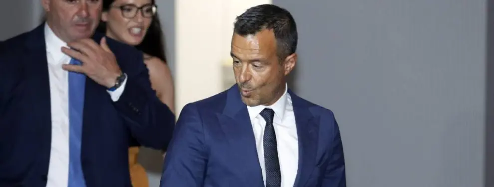 Jorge Mendes recomienda al Barça la contratación de un crack