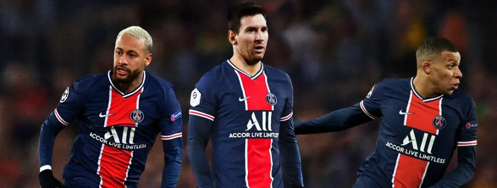 Pochettino y Neymar Júnior se alejan de Leo Messi: Mbappé lo impide