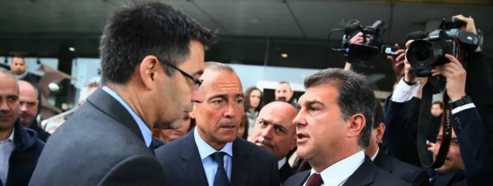 Joan Laporta negocia por el fichaje que Bartomeu dejó escapar