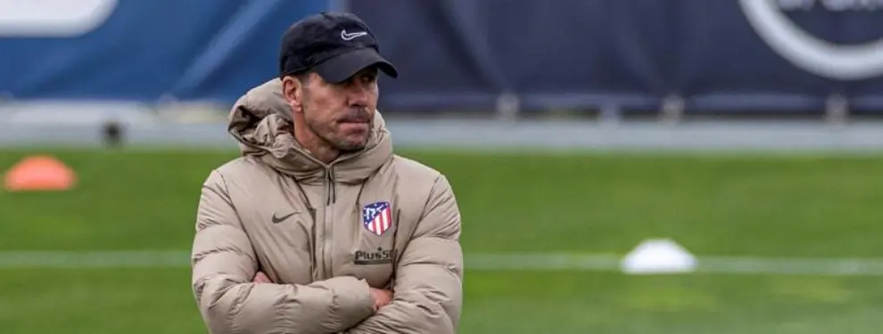 Simeone pide al Atlético a un crack pretendido por el Real Madrid