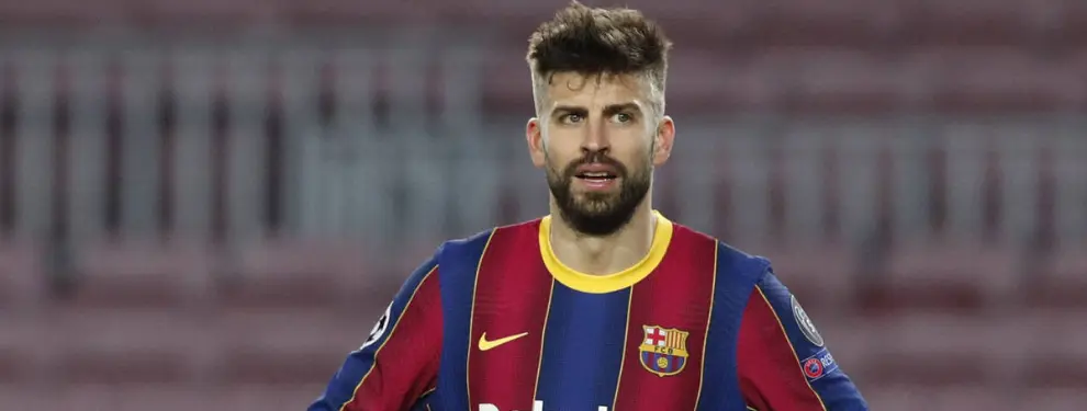 Gerard Piqué se queda pasmado: el tapado del Barça para la zaga