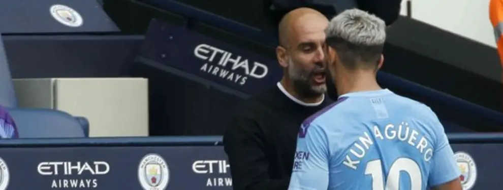 Agüero protagoniza el primer movimiento de Pep Guardiola para la 21/22