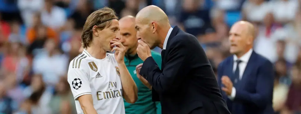 Zidane quiere al sustituto de Modric en junio: Florentino está en ello