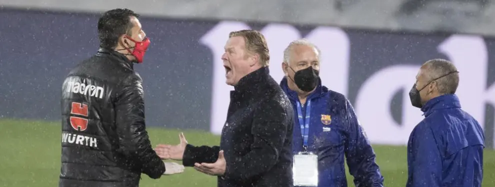 Koeman se lo dice a la cara: este jugador tiene que vaciar su taquilla